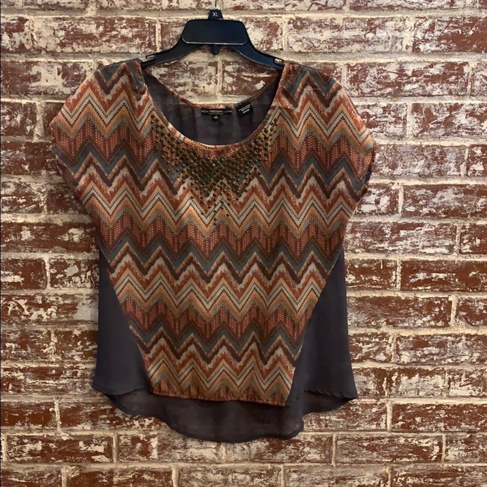 Sheer Back tunic